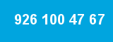 926 100 47 67 926 100 47 67